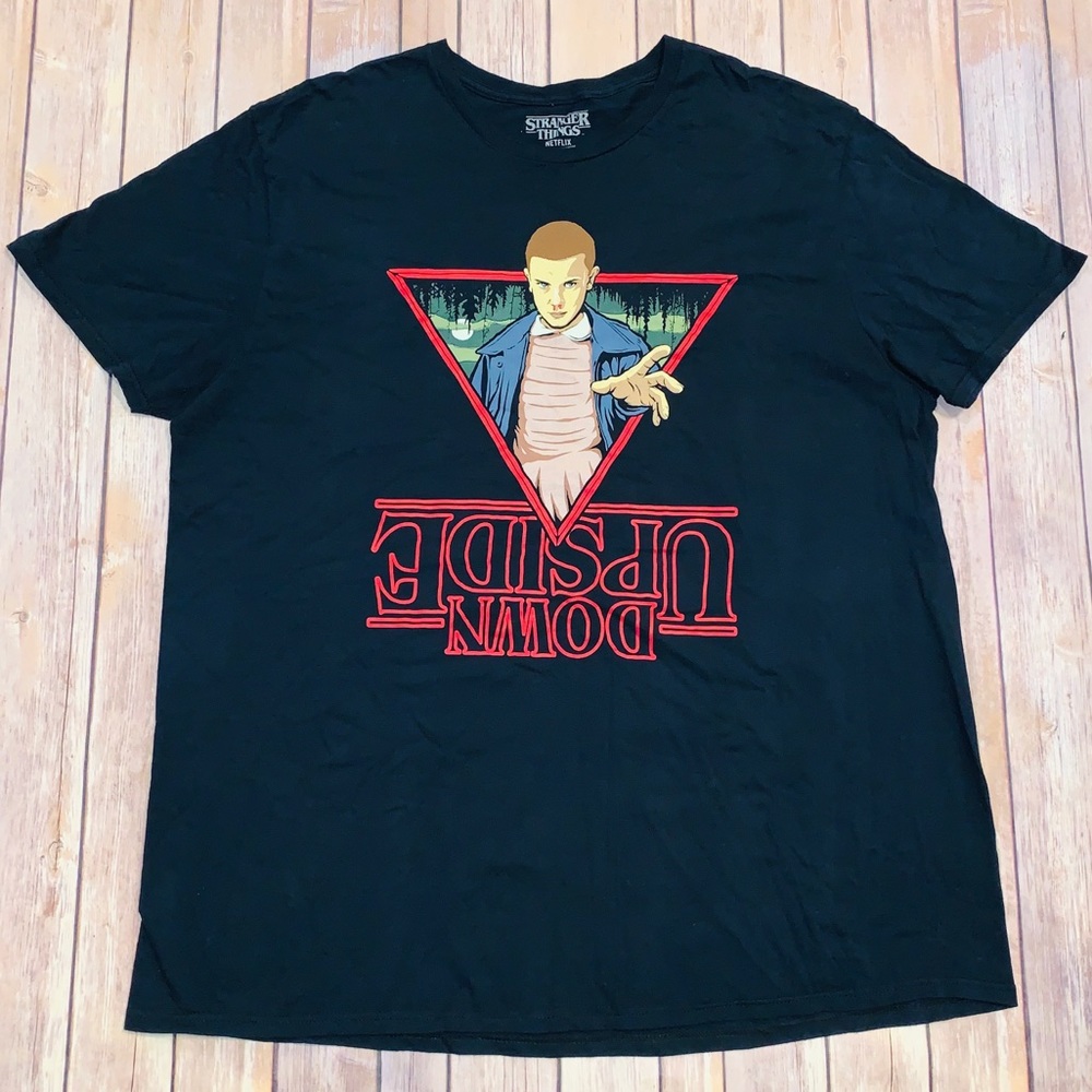 Loote Crate Mens Netflix Stranger Things Tee 2XL